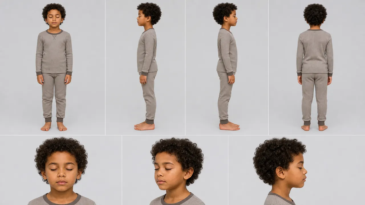 Sleeping Child reference sheet