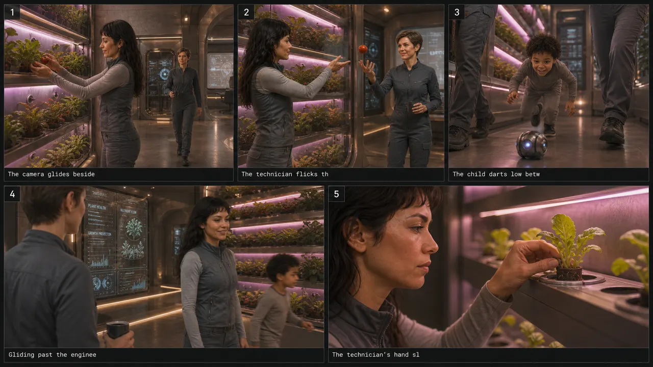 Storyboard sheet, scene 3