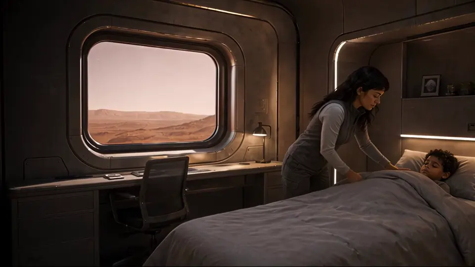 Genesis frame: the sleeping child